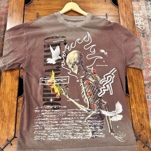 Graphic Brown Tee